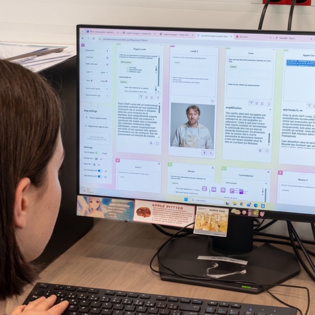 Atelier Esquisse — étudiants en classe